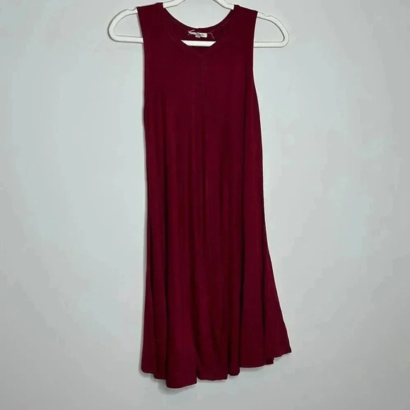 Silence and Noise Burgundy Dress - Picture 1 of 6